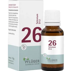 Pflüger Biochemie 26 Selenium D 12 Globuli, 15 g> Salze Als Globuli|Salze 25 - 36
