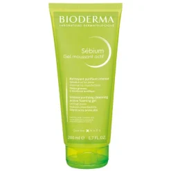 Bioderma Sebium Gel Moussant Actif Reinigungsgel für unreine, ölige, zu Akne neigende Haut, 200 ml> Reinigung