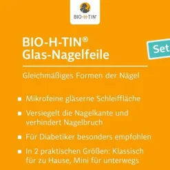 Bio-H-Tin Glas Nagelfeile, 1 St><noscript><img width=