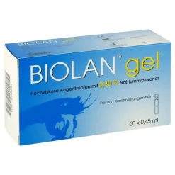 Biolan ® gel Augentropfen, 60X0.45 ml> Augengel