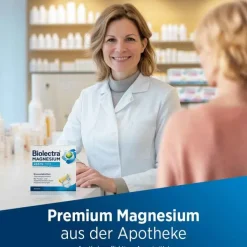 Biolectra® MAGNESIUM 243 mg forte Brausetabletten Zitronengeschmack, 20 St