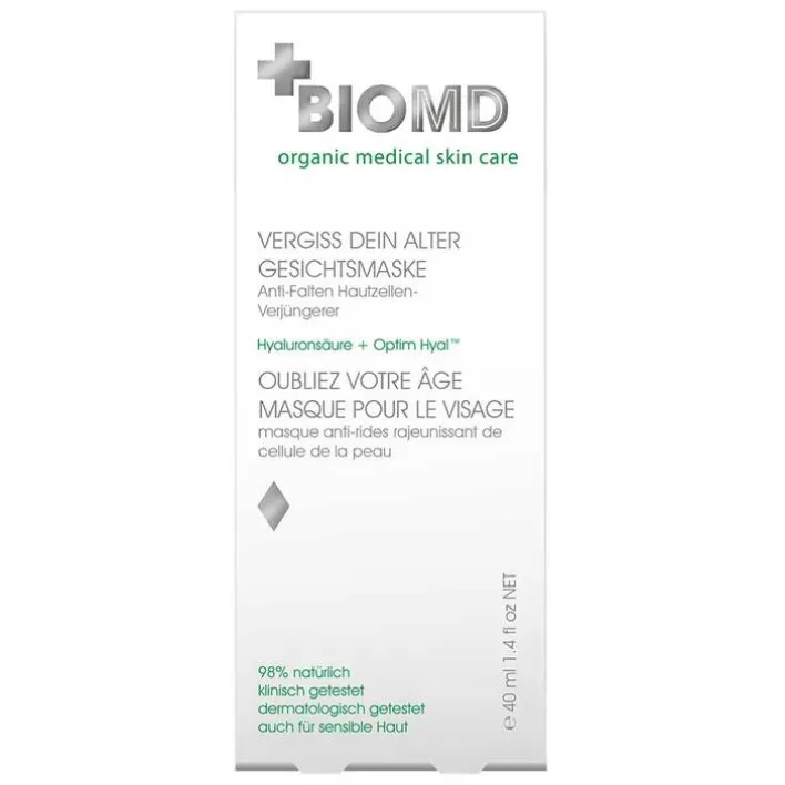 Biomed Vergiss dein Alter Gesichtsmaske, 40 ml> Gesichtsmasken Für Ein Gepflegtes Hautbild|Anti-Aging