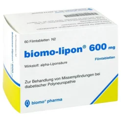 Biomo-lipon Biomo Lipon 600 Filmtabletten, 60 St> Medikamente|Alpha Liponsäure