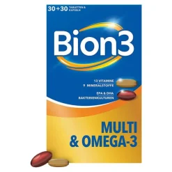 Bion 3 BION3 Multi + Omega-3 Kombipackung, 2X30 St> Multivitamine