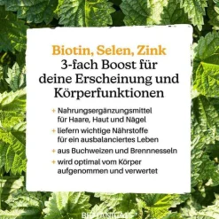 Biotanicals Biotin Selen Zink Kapseln, 120 St