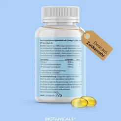 Biotanicals Omega-3 aus Algen vegan plant-based, 120 St