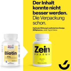 Biotin 10 mg Kapseln hochdosiert, 120 St