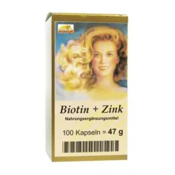 Biotin Plus Zink Haarkapseln, 100 St