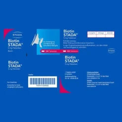 Stada Biotin 5 mg Tabletten, 100 St><noscript><img width=
