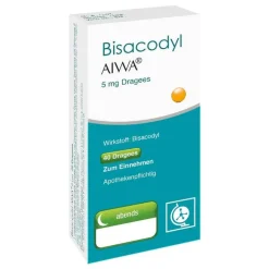 AIWA Bisacodyl 5 mg magensaftresistente Tabletten, 40 St> Abführmittel