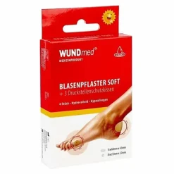 Blasenpflaster mit 3 Druckstellenschutzkissen, 4 St