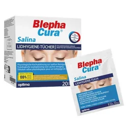 Blephacura ® Salina Lidhygiene-Tücher, 20 St> Lidrandpflegeprodukte
