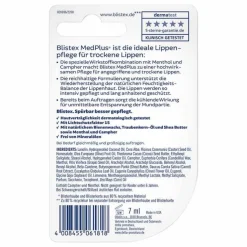 Blistex Medplus Creme ohne Mineralöl Tiegel, 7 ml