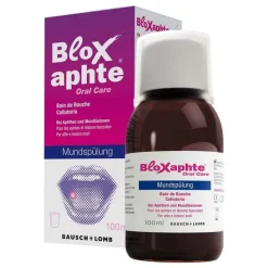 BloXaphte® Oral Care Mundspülung bei Aphthen und Verletzungen im Mund, 100 ml