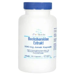 Bockshornklee Extrakt 500 mg Junek Kapseln, 180 St