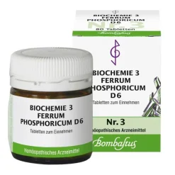 Bombastus Biochemie 3 Ferrum phosphoricum D 6, 80 St