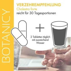 Feelgood Botanicy Cholestro forte mit Bergavit Tabletten, 60 St> Cholesterin