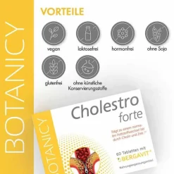 Feelgood Botanicy Cholestro forte mit Bergavit Tabletten, 60 St><noscript><img width=