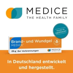Medice Brand- und Wundgel bei Verbrennungen, 25 g><noscript><img width=
