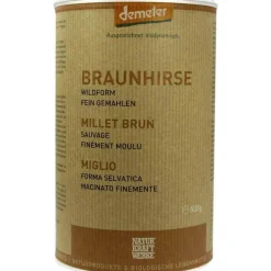 Braunhirse Bio Pulver, 500 g