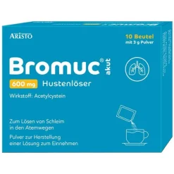 Bromuc akut 600 mg Hustenlöser , 10 St> Hustenlöser