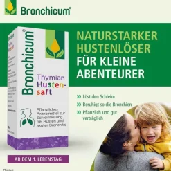 Bronchicum ® Thymian Hustensaft, 200 ml>Kinder Hustensaft Kinder|Hustenlöser