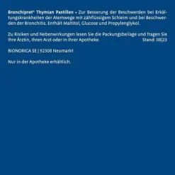 Bronchipret Thymian Pastille, 50 St