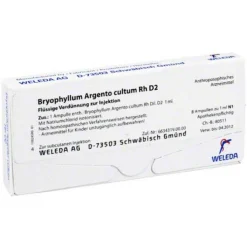 Bryophyllum Argento Cultum Rh D 2 Ampullen, 8X1 ml