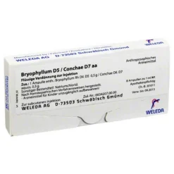 Bryophyllum D 5 / Conchae D 7 Ampullen, 8X1 ml