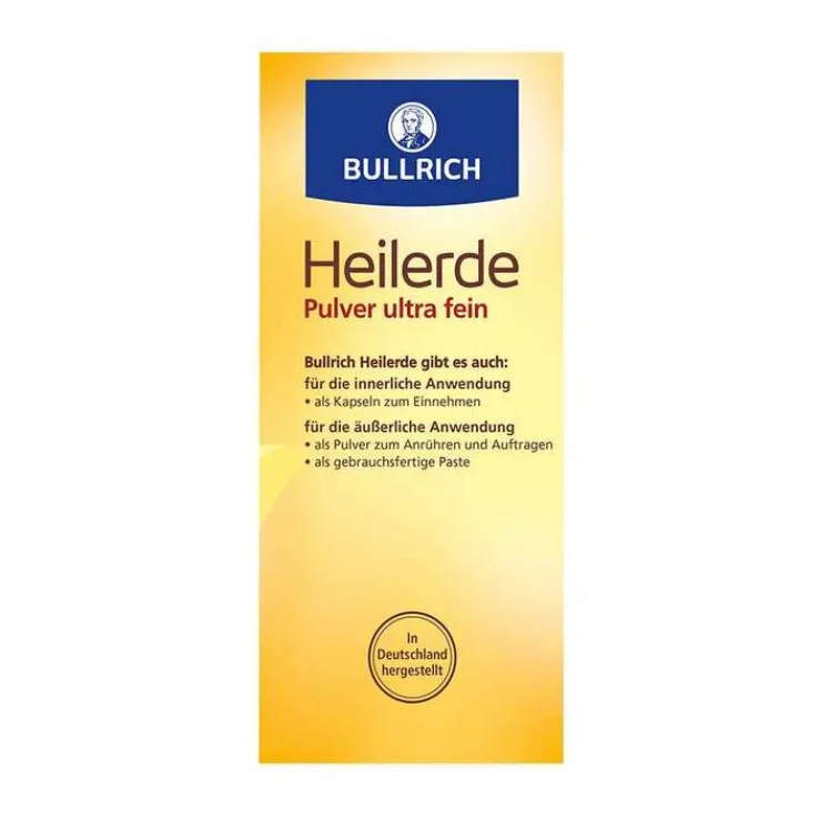Bullrich Heilerde Pulver ultra fein zum Einnehmen und Auftragen, 500 g