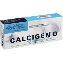 Calcigen D 600 mg / 400 I.E. Brausetabletten, 40 St> Calcium