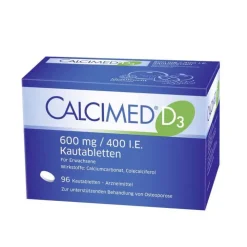 Calcimed D3 600 mg / 400 I.E. Kautabletten, 96 St> Calcium