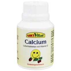 Amosvital Calcium 200 mg + Vitamin C 30 mg Lutsch., 50 St> Calcium