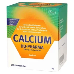 Calcium DU-Pharma 200 mg Filmtabletten, 100 St