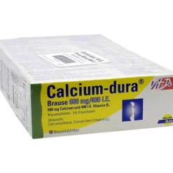 Calcium Dura Vit D3 Brause 600 mg / 400 I.E., 50 St