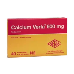 Verla Calcium 600 mg Filmtabletten, 40 St> Calcium