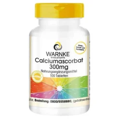 Warnke Calciumascorbat 300 mg Tabletten, 100 St> Calcium