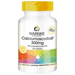 Warnke Calciumascorbat 300 mg Tabletten, 250 St> Calcium