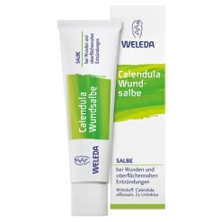 Weleda Calendula Wundsalbe bei Schürfwunden und Hautverletzungen, 70 g>Kinder Verletzungen|Haut
