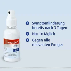Canesten® EXTRA Spray gegen Pilzerkrankungen der Haut, 25 ml