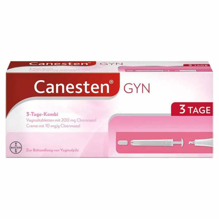 Canesten® GYN 3-Tage-Kombi zur effektiven Behandlung von Scheidenpilz, 1 P