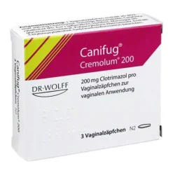 Canifug Cremolum 200 Vaginalsuppositorien, 3 St