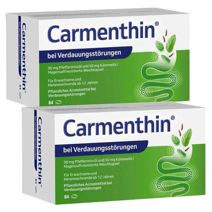 Carmenthin bei Verdauungsstörungen , 2x84 St> Verdauung|Medikamente Gegen Blähungen