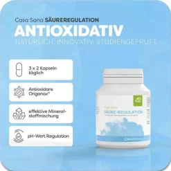 Casa Sana Säure Regulation Kapseln, 90 St> Säure-Basenhaushalt