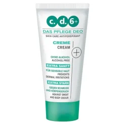 CD6 c.d.6+ Pflegedeo Creme, 50 ml> Antitranspirant & Deo