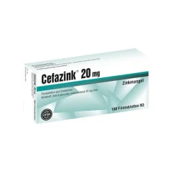 Cefazink 20 mg Filmtabletten, 100 St