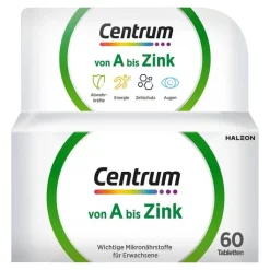Centrum A-Zink Tabletten, 60 St