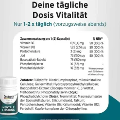 Centrum Vital + Mentale Leistung Kapseln, 30 St