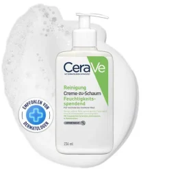 CeraVe Creme-zu-Schaum Reinigung, 236 ml> Reinigung|Hauttypen