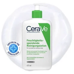 CeraVe feuchtigkeitsspendende Reinigungslotion, 473 ml